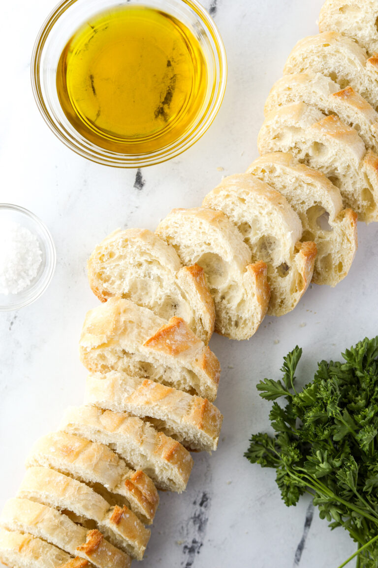 Toasted Baguette Slices (How to Make Crostini)